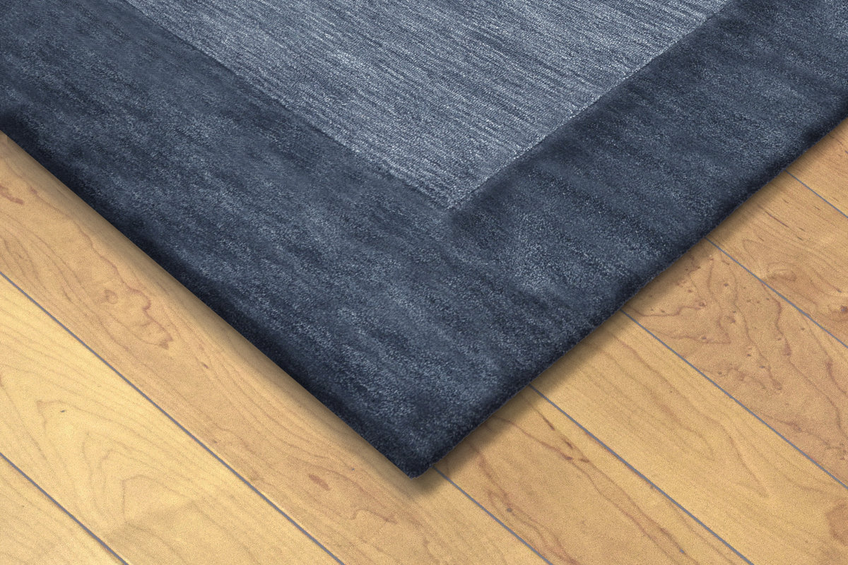 Liora Manne Mercer Hand Tufted Wool Blue Area Rug & Reviews Wayfair